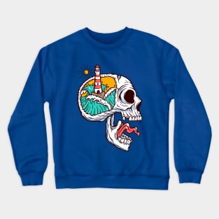 Lighthouse my mind Crewneck Sweatshirt